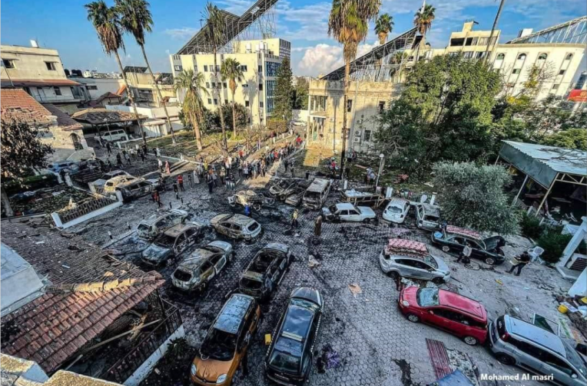 جريمة المستشفى المعمداني: تحقيق فني واعلامي